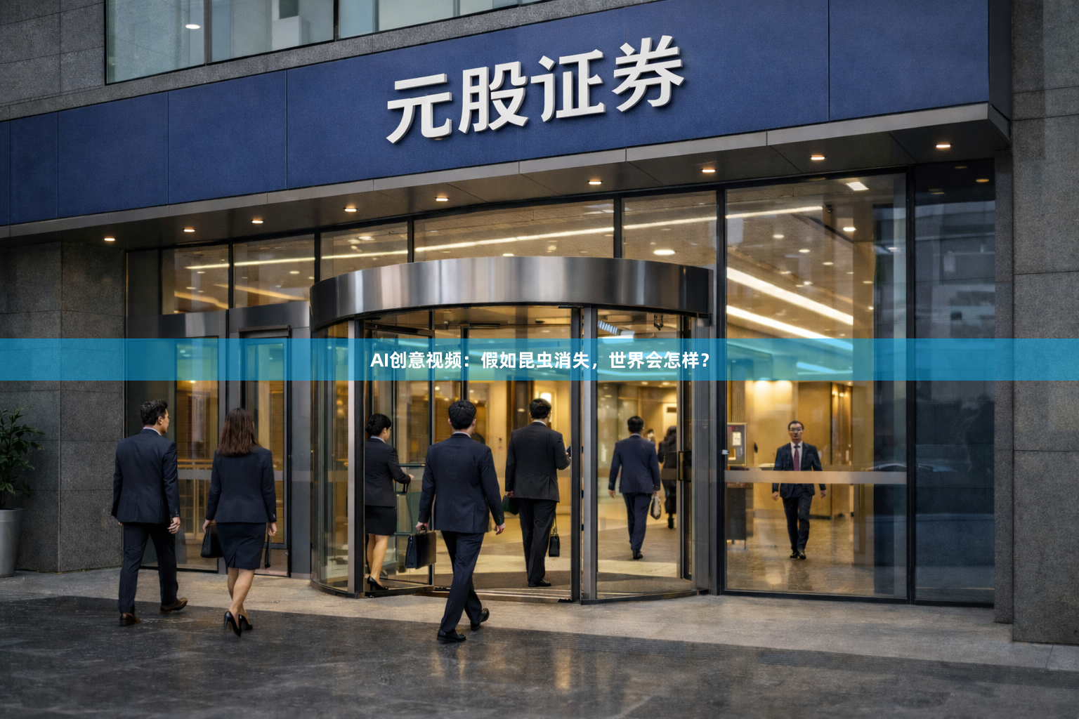 AI创意视频：假如昆虫消失，世界会怎样？